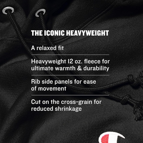 CHAMPION CROPPED HOODIE - Picture 4 of 8